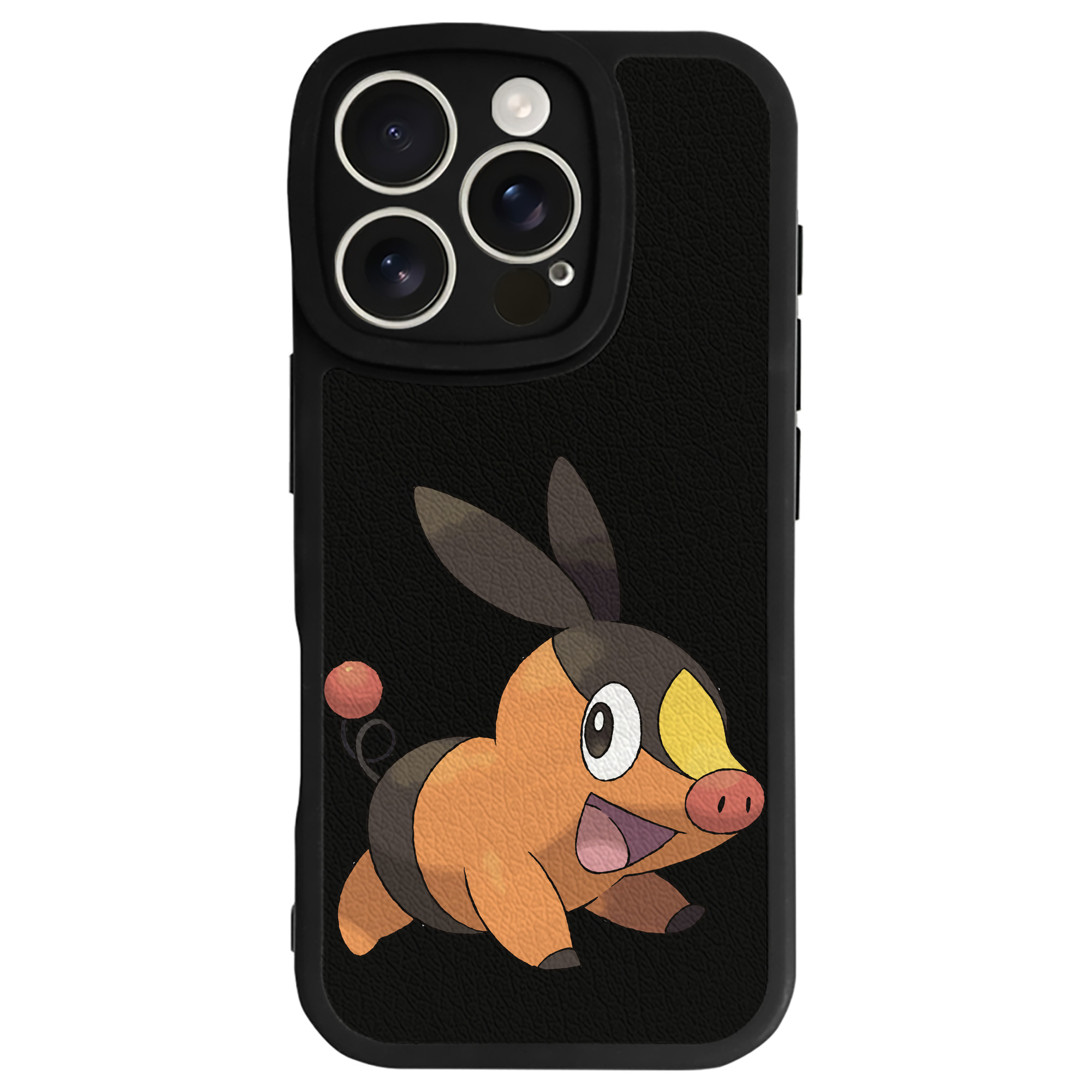 （画像用） ポケットモンスター Pokémon 【iPhone 16シリーズ対応】シリコンスマホケース（レザー調） 材質：シリコン